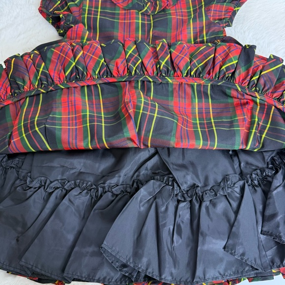 Ralph Lauren Polo Girls Christmas Holiday Fancy Dress Plaid EUC 24 Months - Picture 4 of 8